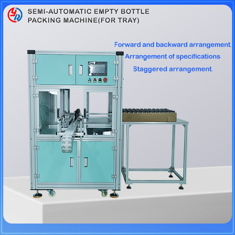 SEMI-AUTOMATIC EMPTY BOTTLE PACKING MACHINE (FOR TRAY)