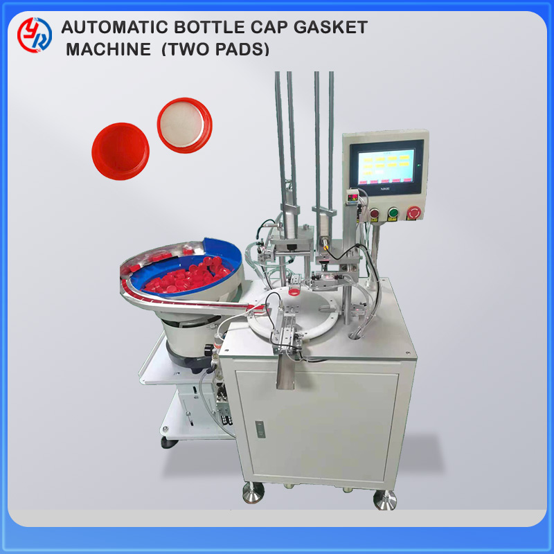 AUTOMATIC BOTTLE CAP GASKET MACHINE